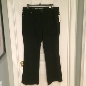 Black Embellished Boot Jeans